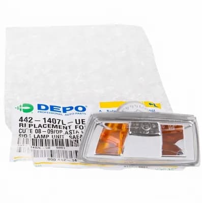 Opel Corsa D Çamurluk Sinyali Beyaz Sol Depo