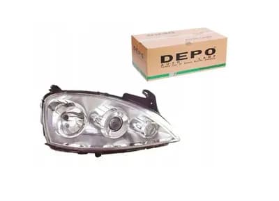 Opel Combo C Sağ Mercekli Far Depo
