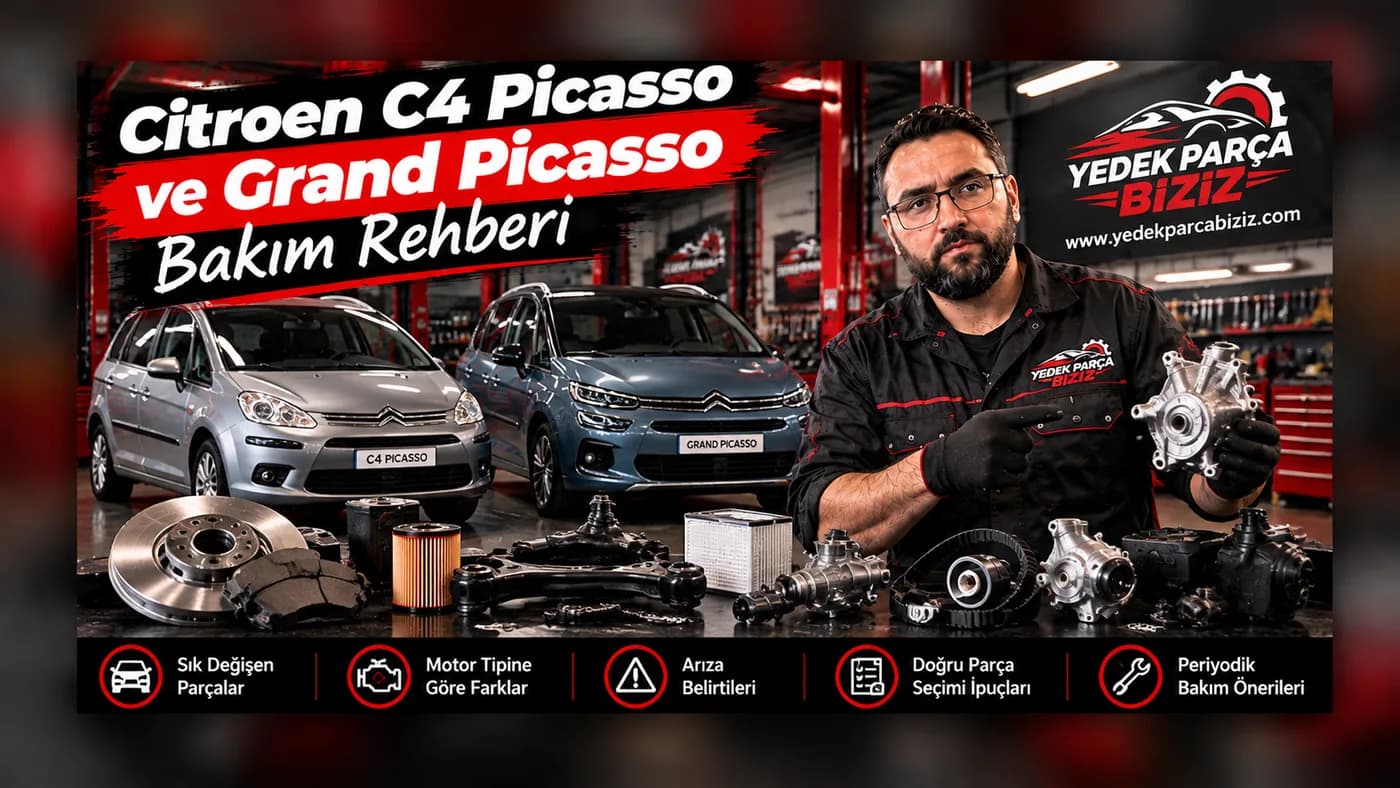 Citroen C4 Picasso ve Grand Picasso Bakım Rehberi