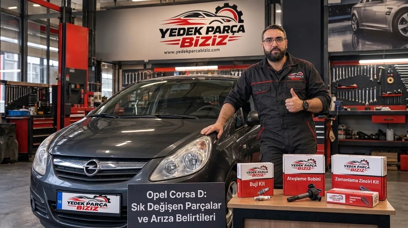 Opel Corsa D: Sık Değişen Parçalar ve Arıza Belirtileri