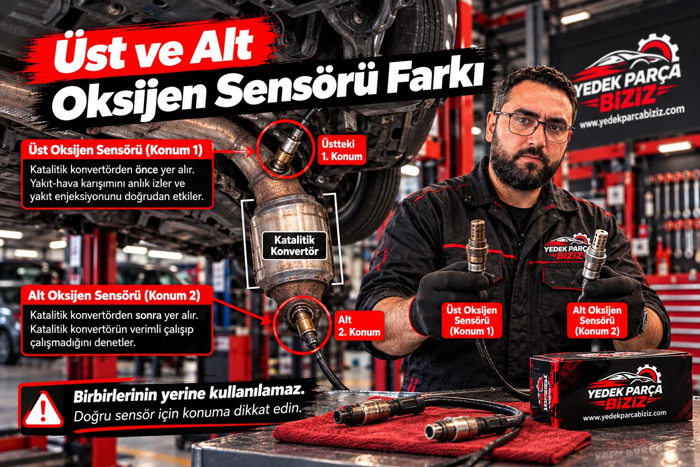 Üst ve Alt Oksijen Sensörü Farkı