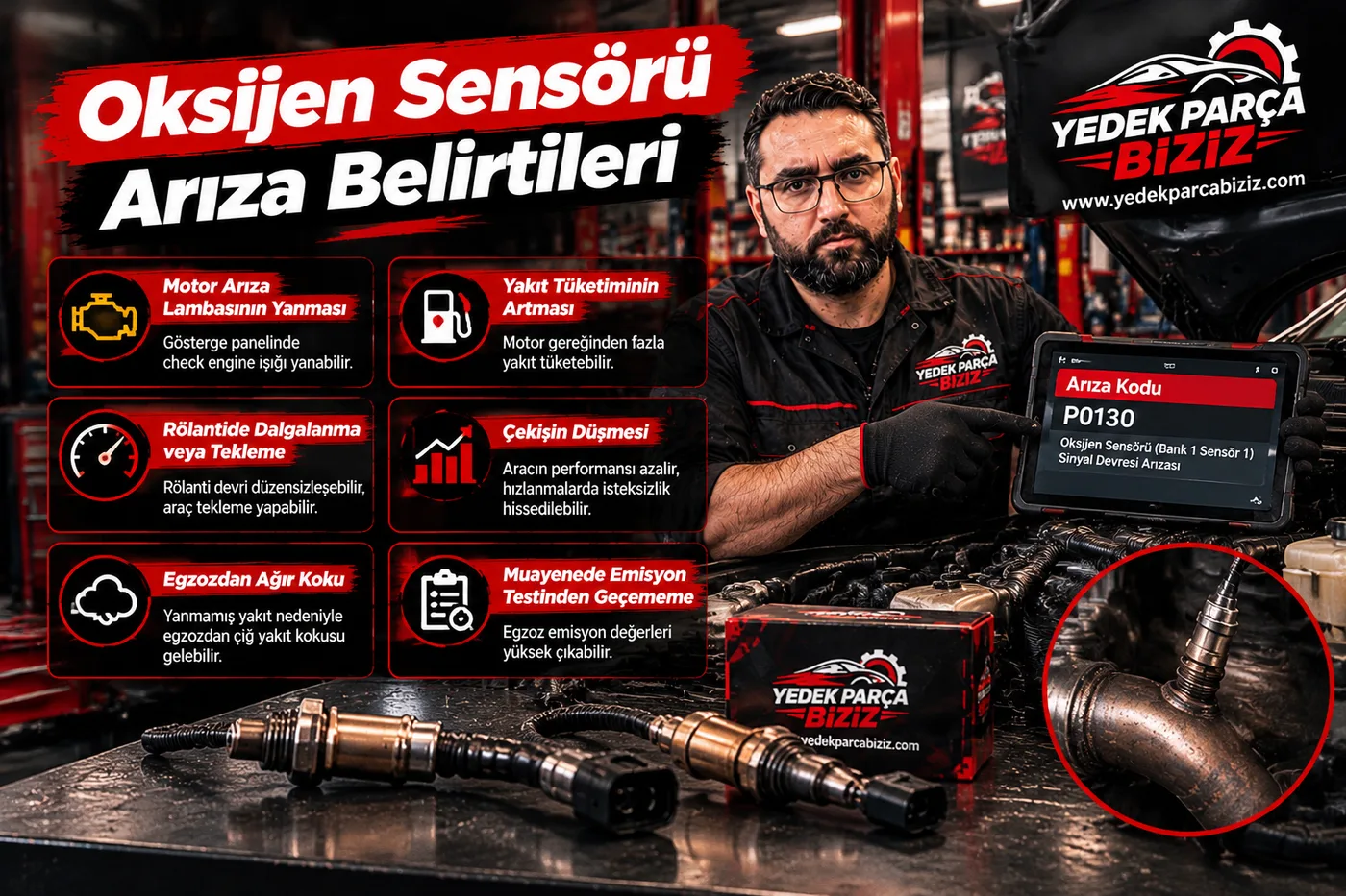 Oksijen Sensörü Arıza Belirtileri