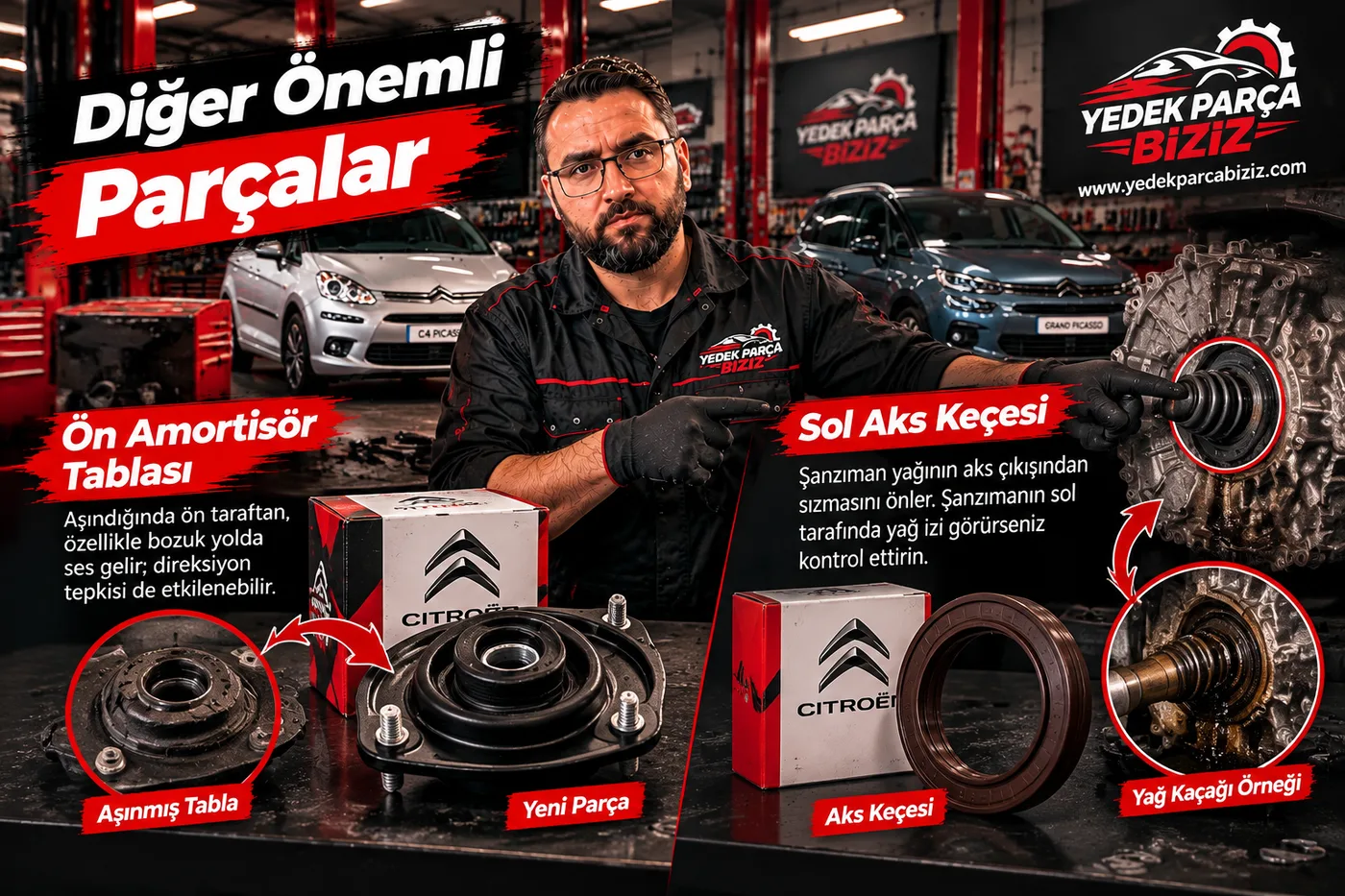 Diğer Önemli Parçalar