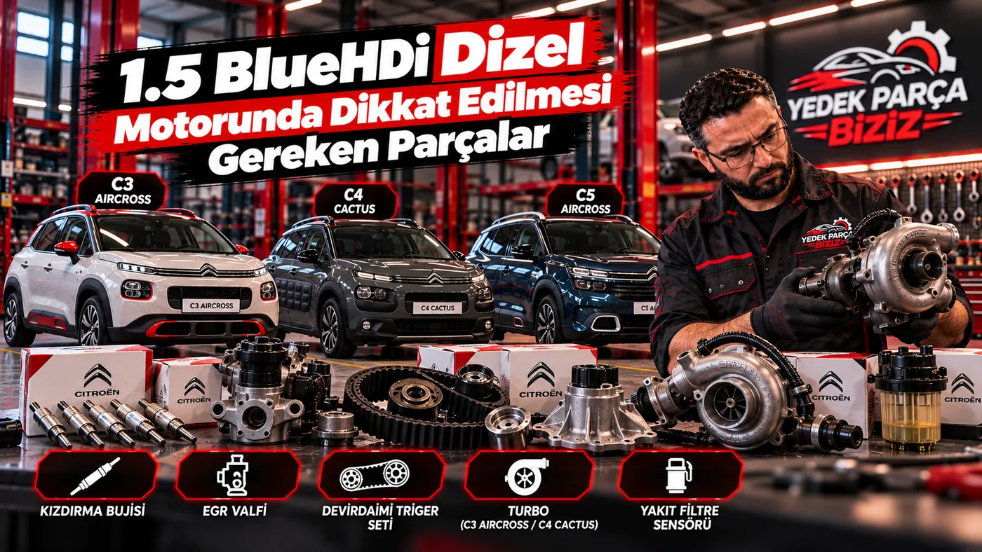 1.5 BlueHDi Dizel Motor