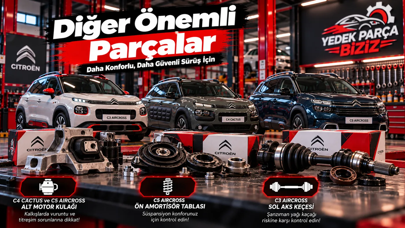 Diğer Önemli Parçalar