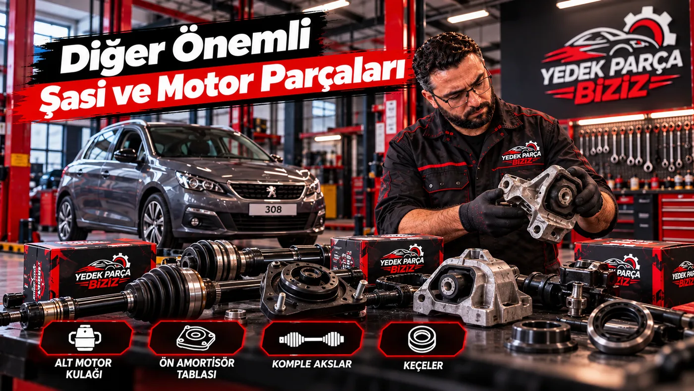 Diğer Önemli Şasi ve Motor Parçaları